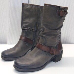 Pikolinos LeMans 838-9233 Moto Biker Mid-Calf Leather US (W) 9.5 (M) 8 - EUR 41